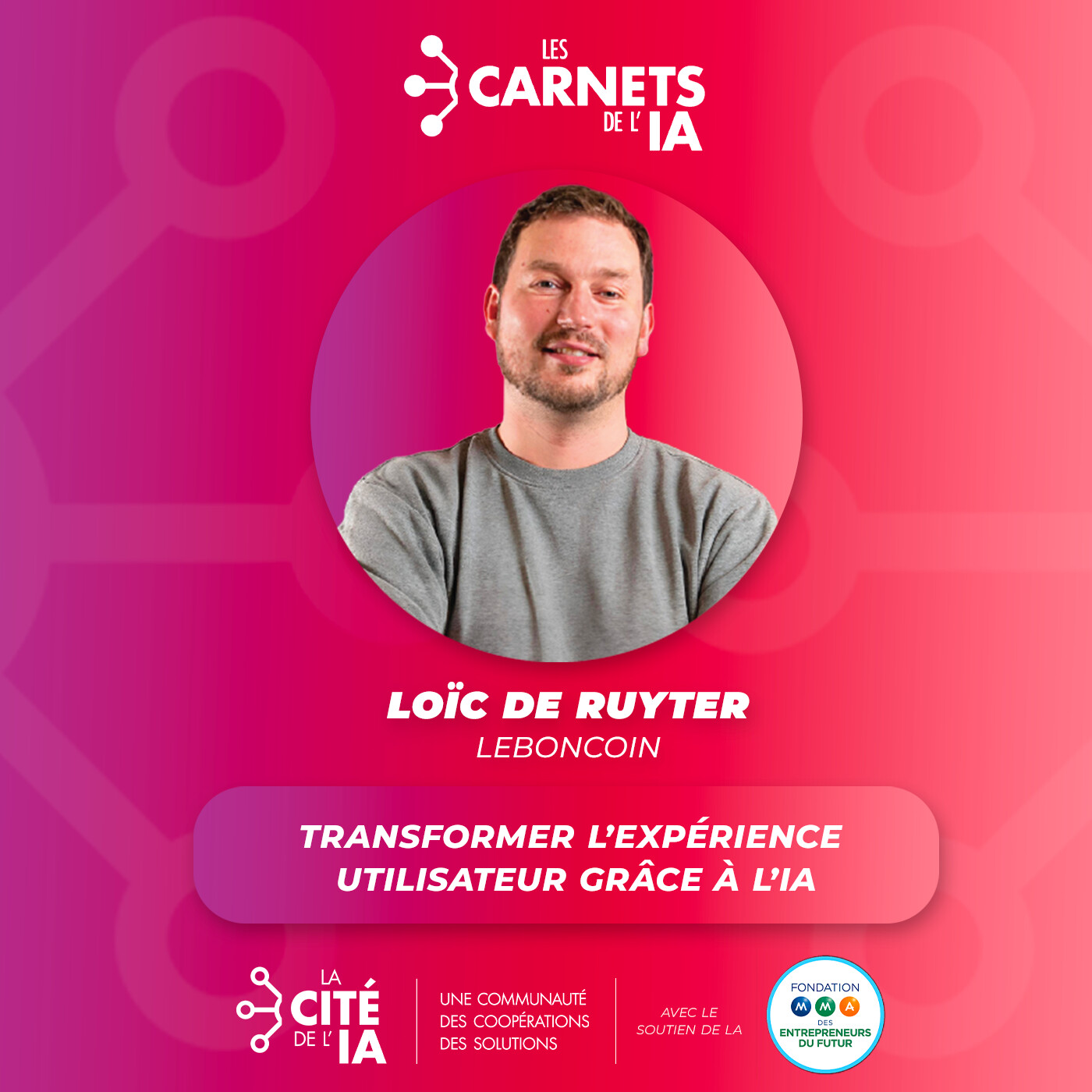 #86 Loïc de Ruyter - Leboncoin - Transformer l'expérience utilisateur grâce à l'IA episode artwork
