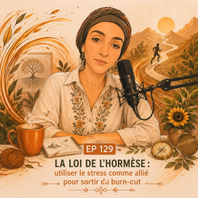EP 129 LA LOI DE L'HORMÈSE : utiliser le stress comme allié pour sortir du burn-out cover