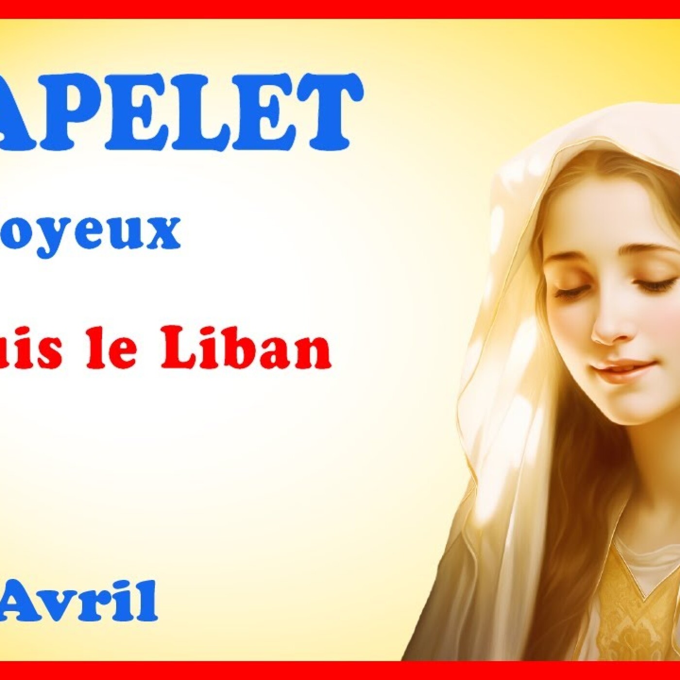 CHAPELET 🙏 Samedi 20 Avril - Mystères Joyeux episode artwork