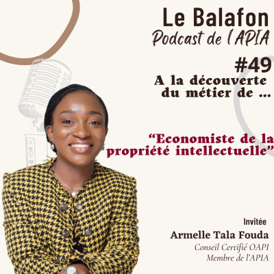 #49 | A la découverte du métier de ... Economiste de la propriété intellectuelle cover