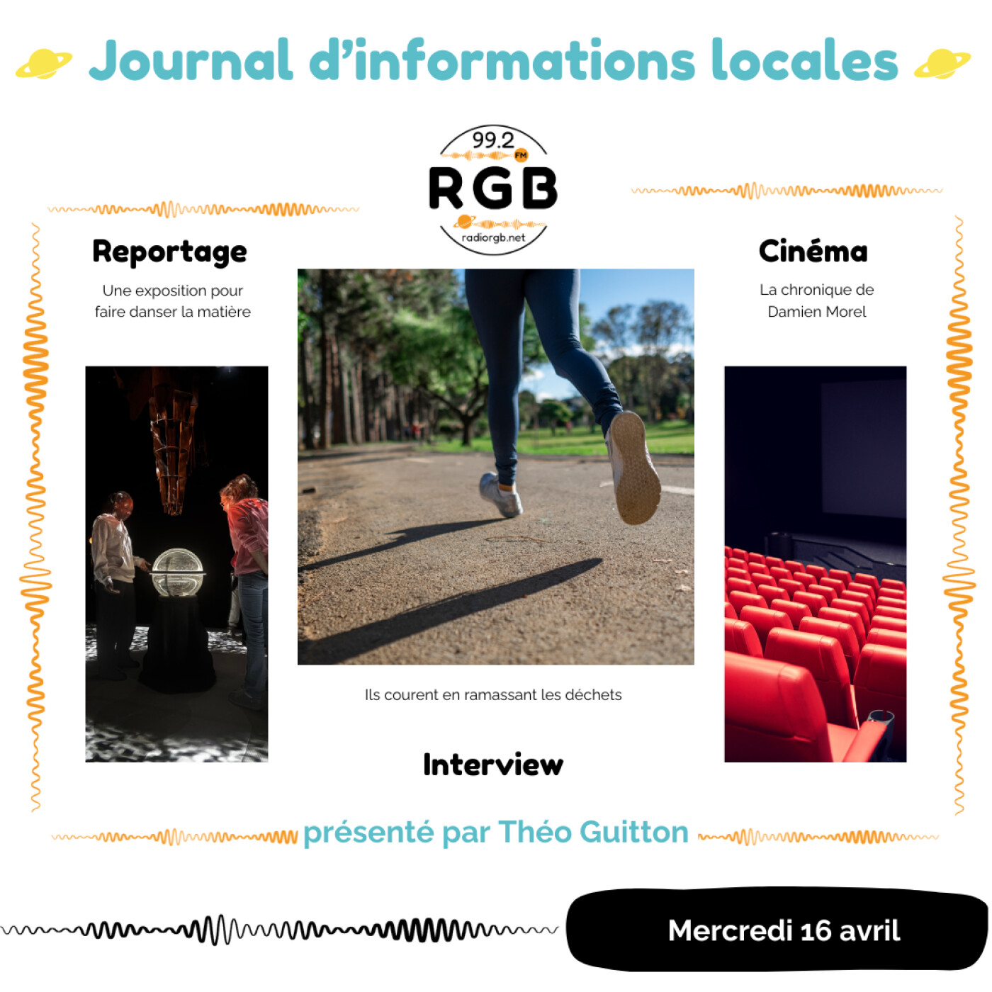Le journal d\'informations locales - Radio RGB Cergy-Pontoise