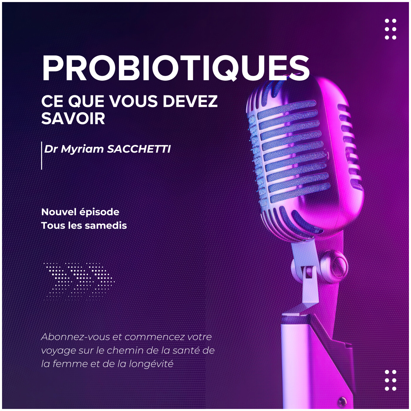 Probiotiques : ce que personne ne vous explique sur le microbiote après 40 ans episode artwork