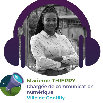 Marieme Thierry, chargée de communication numérique à la Ville de Gentilly cover