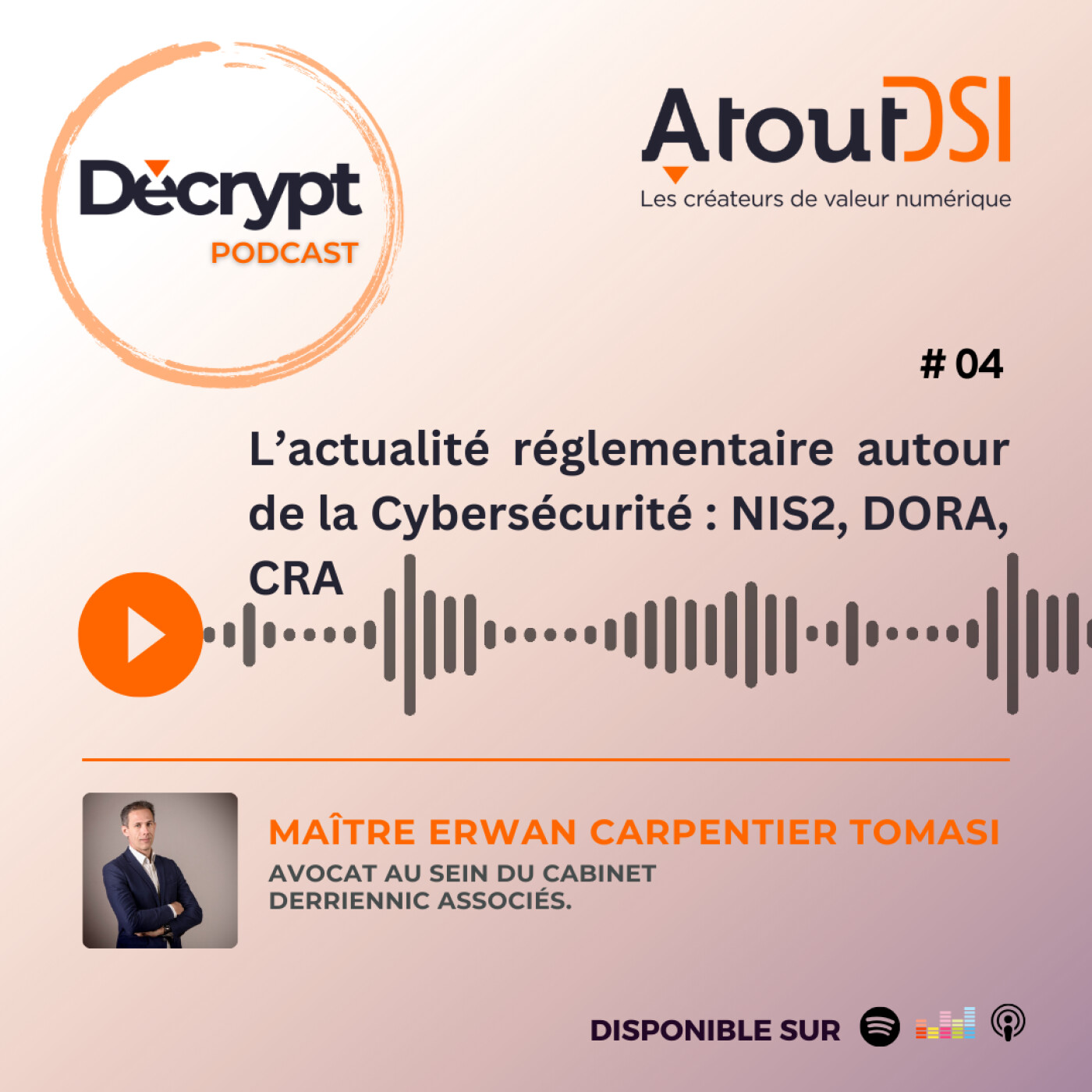 Décrypt - L'actualité réglementaire autour de la cybersécurité : NIS2, DRO, CRA Décrypt - L'actualité réglementaire autour de la cybersécurité : NIS2, DRO, CRA