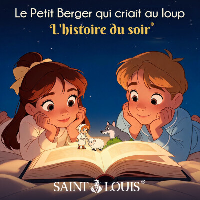 Louise et Joseph — Le Petit Berger qui criait au loup, la fable d'Ésope à écouter en famille : histoire du soir cover