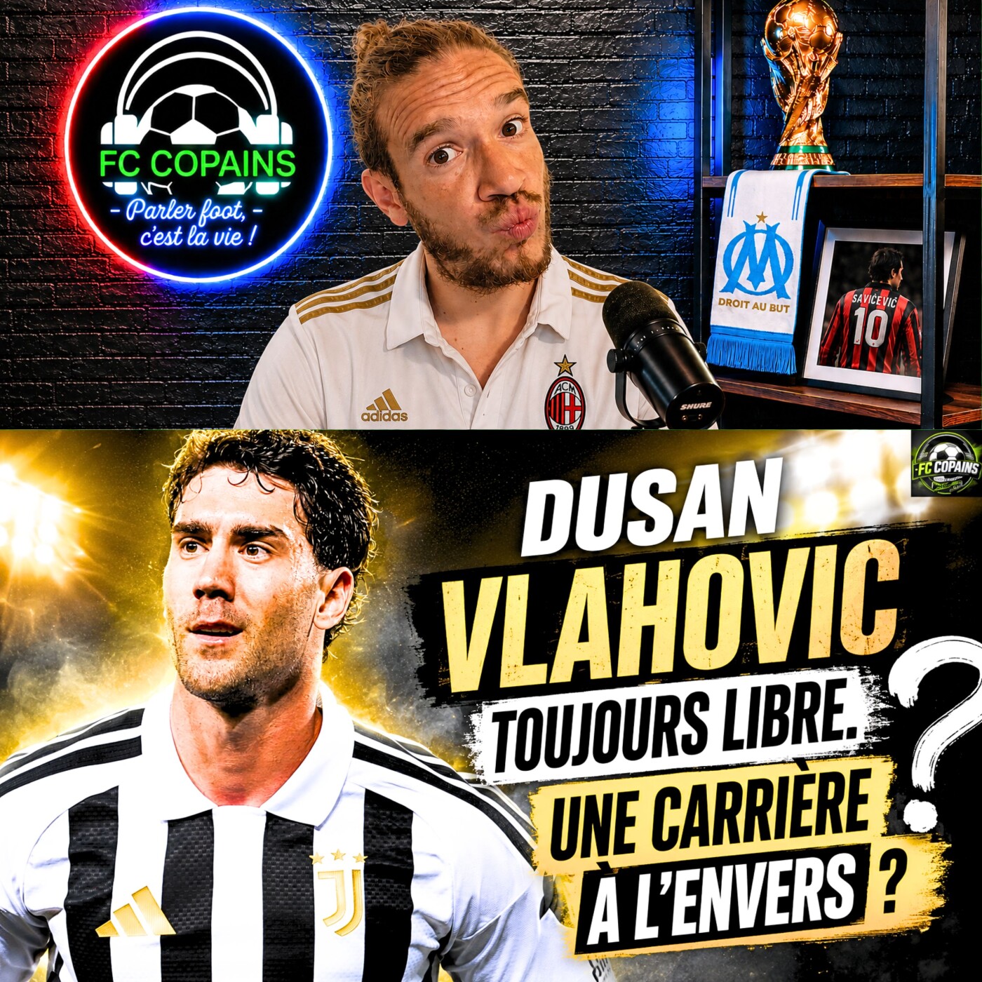 Débat Mercato - Dusan Vlahovic toujours libre - Une carrière à l'envers ?