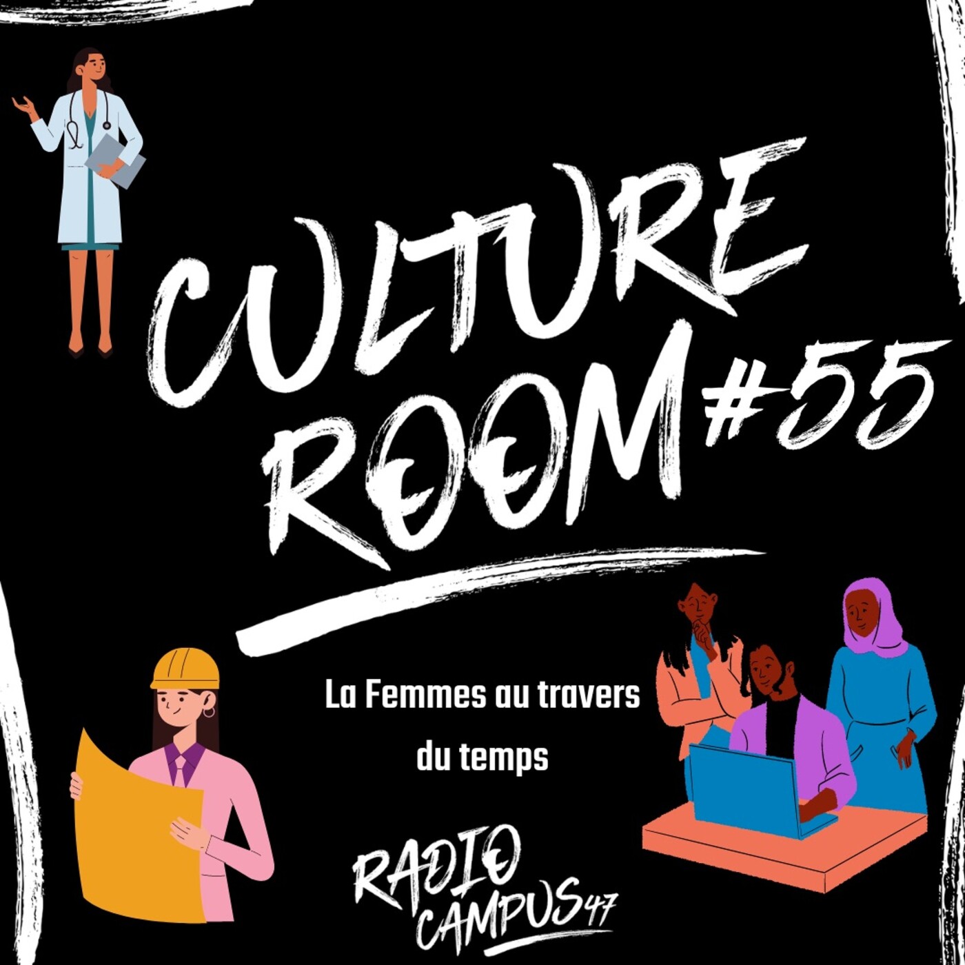 Culture Room #55 : PLACE DE LA FEMME - La femme à travers le temps episode artwork