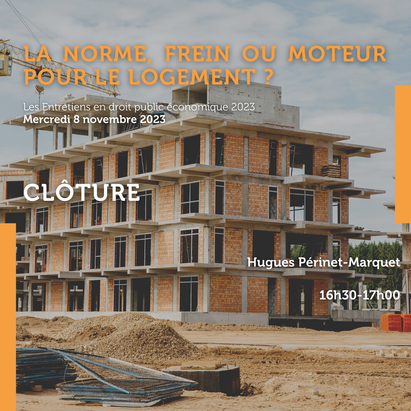 La norme, frein ou moteur pour le logement ? - Clôture