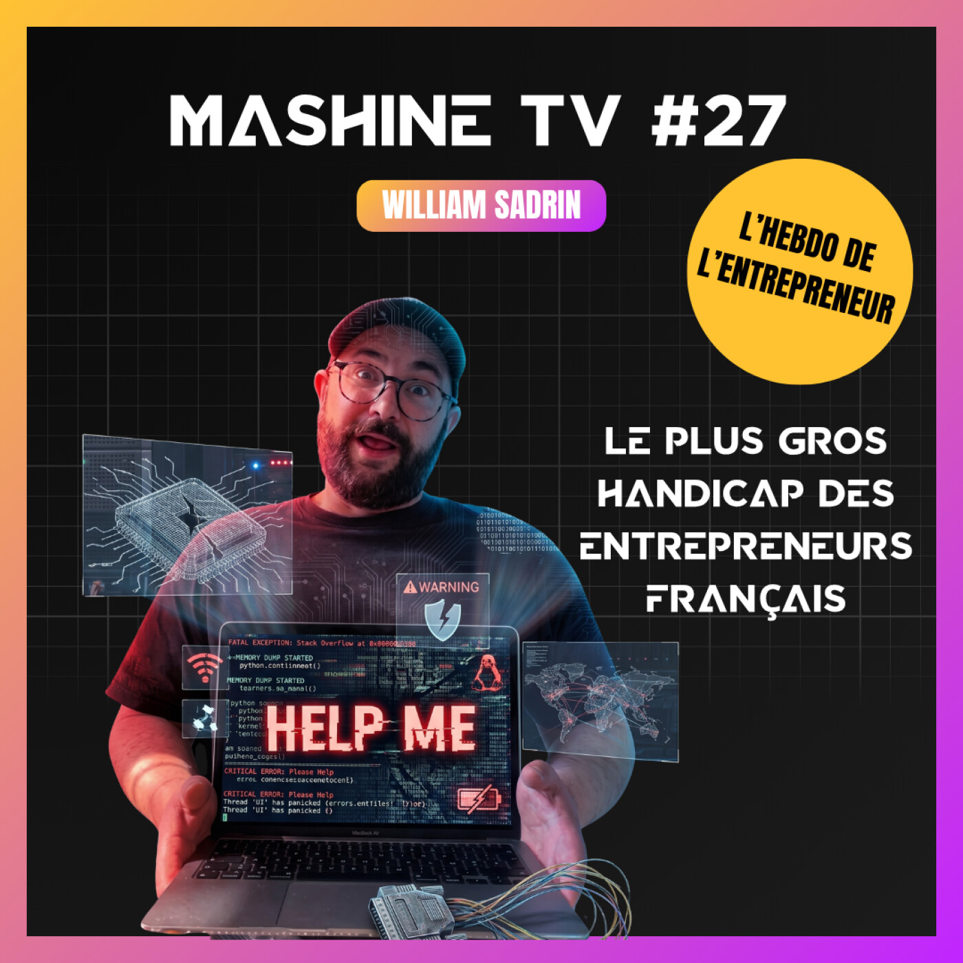 L'hebdo de la MTV #27 :  Le plus gros handicap des entrepreneurs français (+ les news Cal.com, H Company, Eignen…) episode artwork