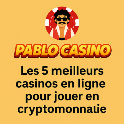 Meilleurs casinos en ligne pour jouer en cryptomonnaies cover