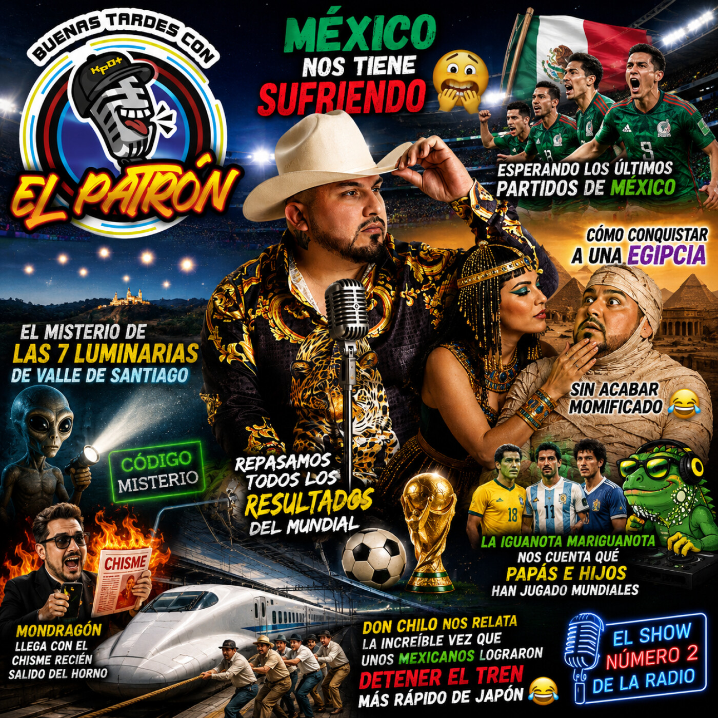 🇲🇽⚽ México nos tiene sufriendo, el misterio de las 7 luminarias y cómo conquistar una egipcia sin acabar momificado 😂👽🔥
