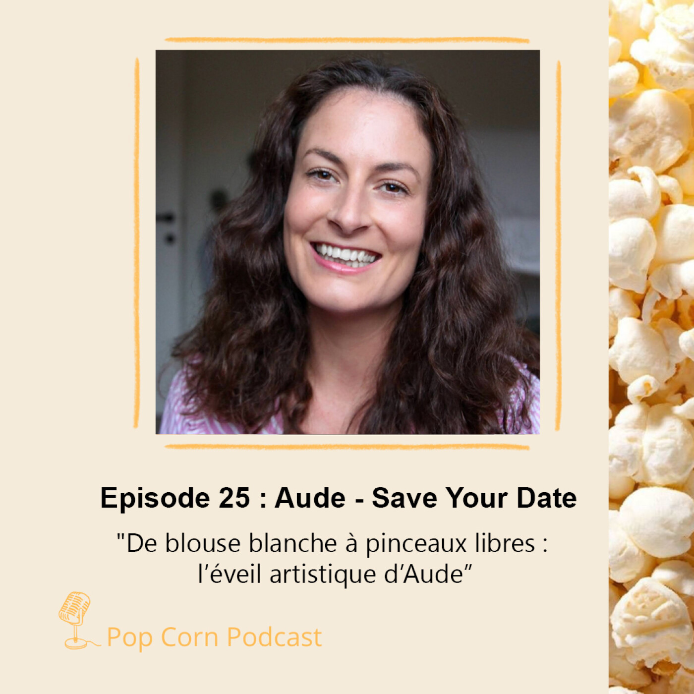 Episode 25. Vivre de sa passion artistique tout en restant médecin : le témoignage d’Aude episode artwork