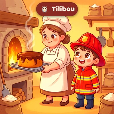 Tilibou · Rosas fast verbrannter Kuchen (Nino le Pompier)