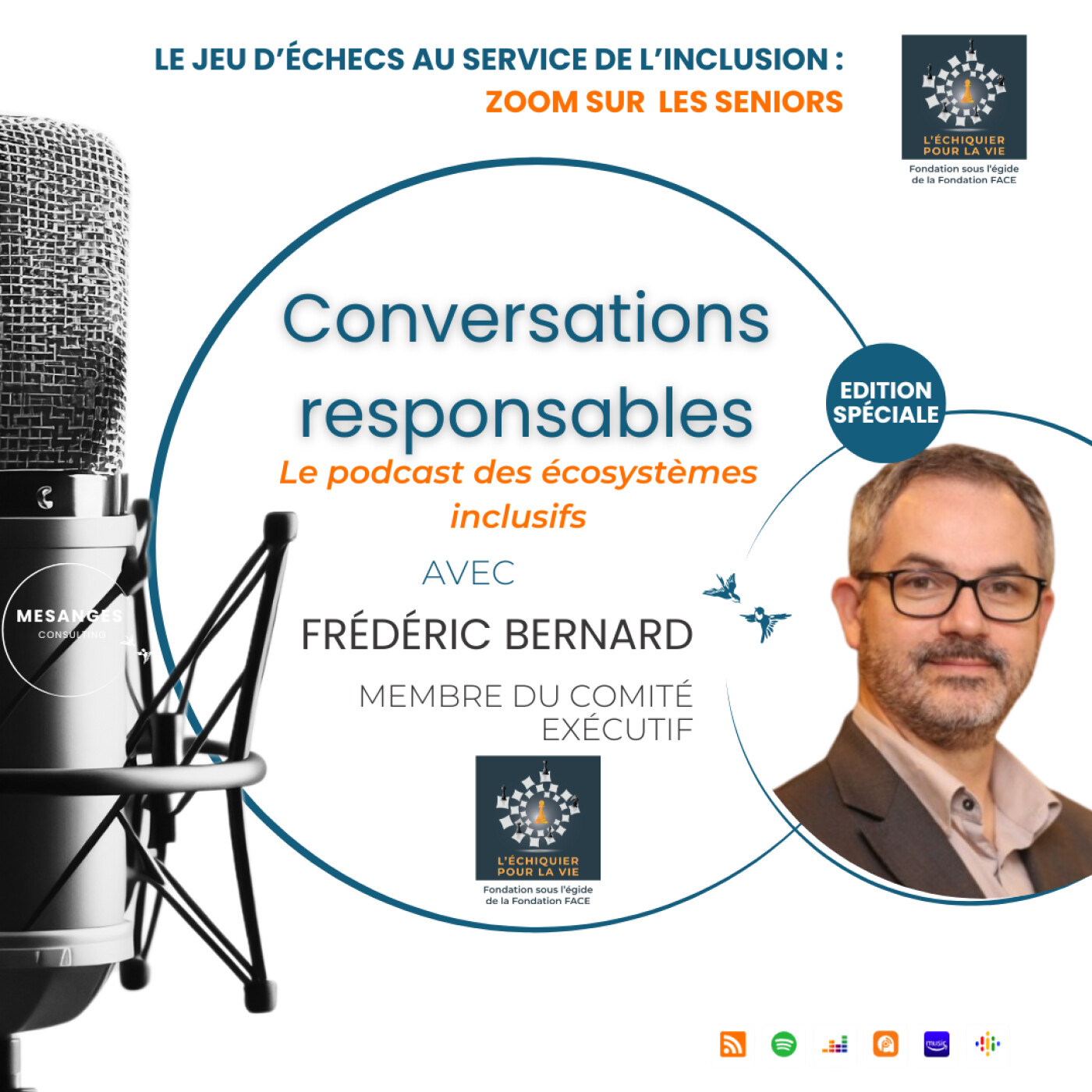 Le Jeu d’Echecs au service de l’inclusion : Frédéric BERNARD – Fondation l’Echiquier pour la Vie