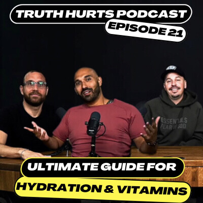ULTIMATE Guide To Hydration, Vitamin Infusions & NAD+ Supplements From a Doctor | Truth Hurts EP 21 cover