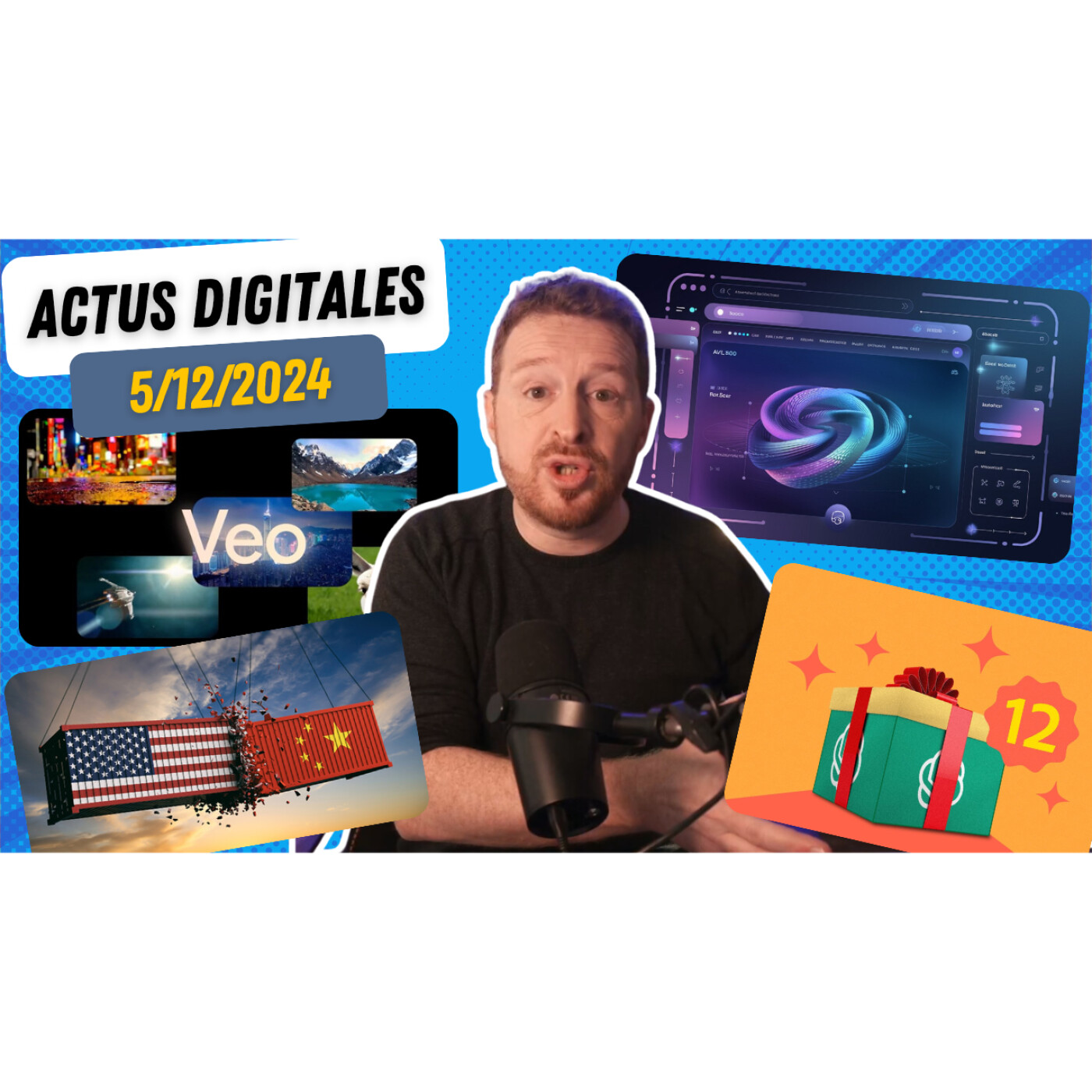 Dia révolutionne le web, Google et Veo boostent l'IA, OpenAI surprend, guerre tech USA-Chine ! episode artwork