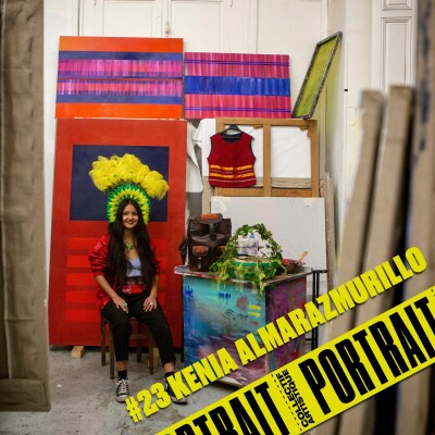 PORTRAITS CONTREPLAQUÉS - #23 KENIA ALMARAZMURILLO cover