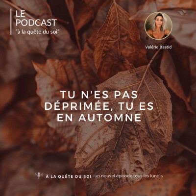 Tu n'es pas déprimée, tu es en automne cover