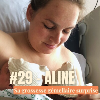 Aline, tomber enceinte par surprise de jumelles cover