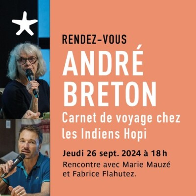 Les rendez-vous du salon de lecture - André Breton, carnet de voyage chez les Indiens Hopi cover