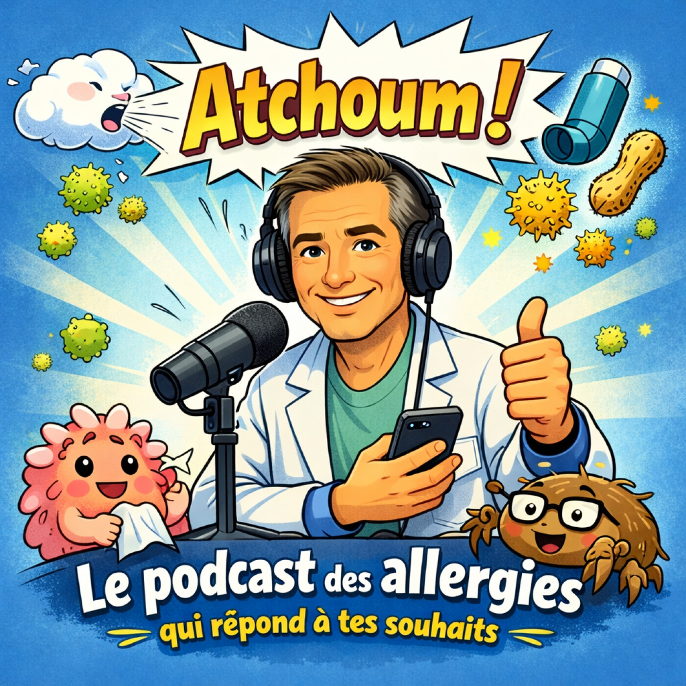 Atchoum, le podcast des allergies qui répond à tes souhaits