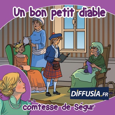 Le 14 décembre 1864, le livre "Un bon petit diable" de la comtesse de Ségur est publié pour la première fois cover