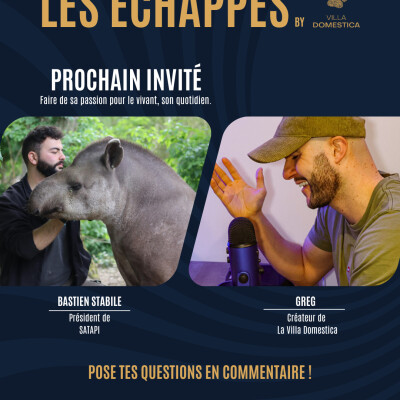 AU SECOURS DES TAPIRS ET TAMANOIRS : L'ENGAGEMENT DE SATAPI (AVEC BASTIEN) cover