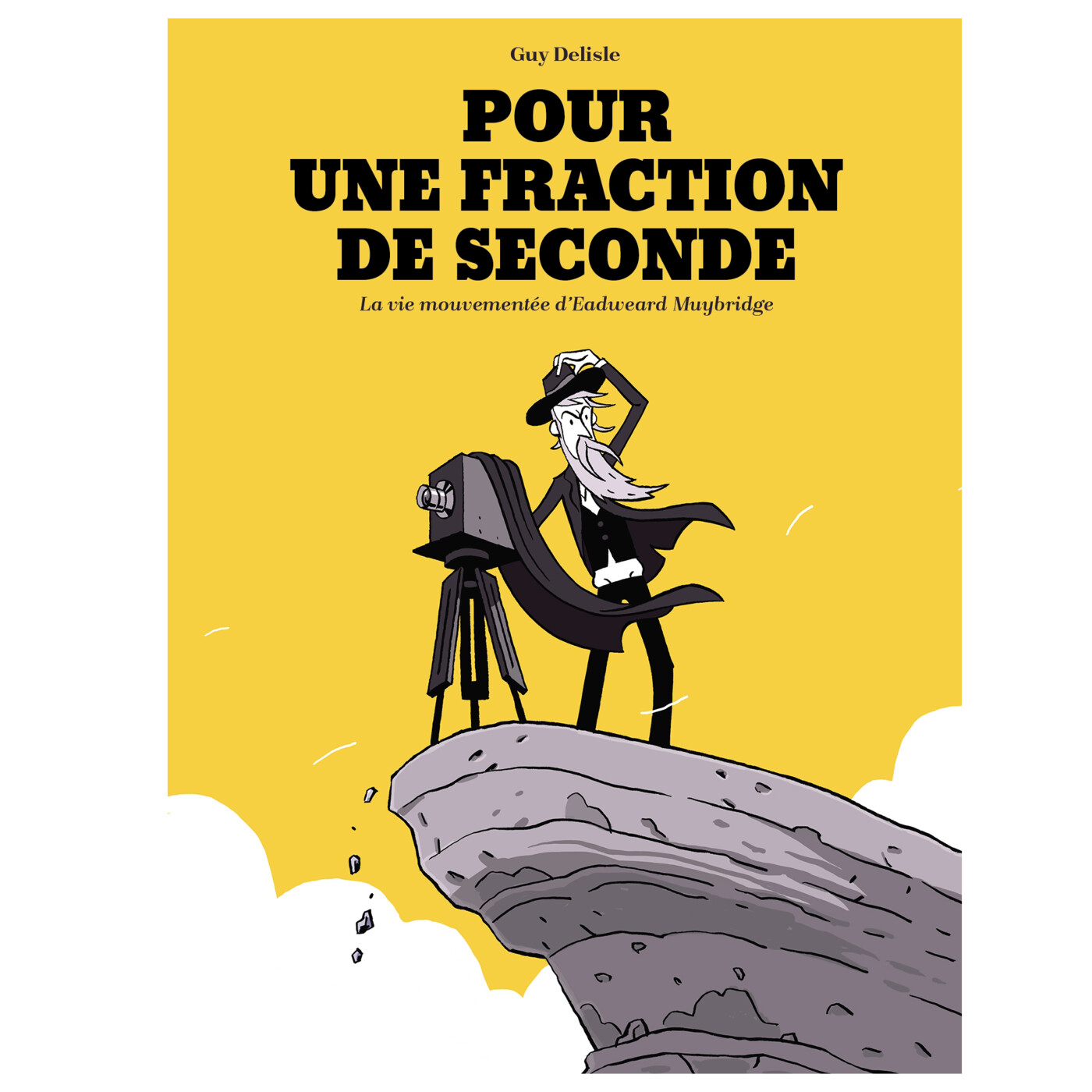 Pour une fraction de seconde. La Vie mouvementée d'Eadweard Muybridge, en compagnie de Guy Delisle. Dans ma bulle #629