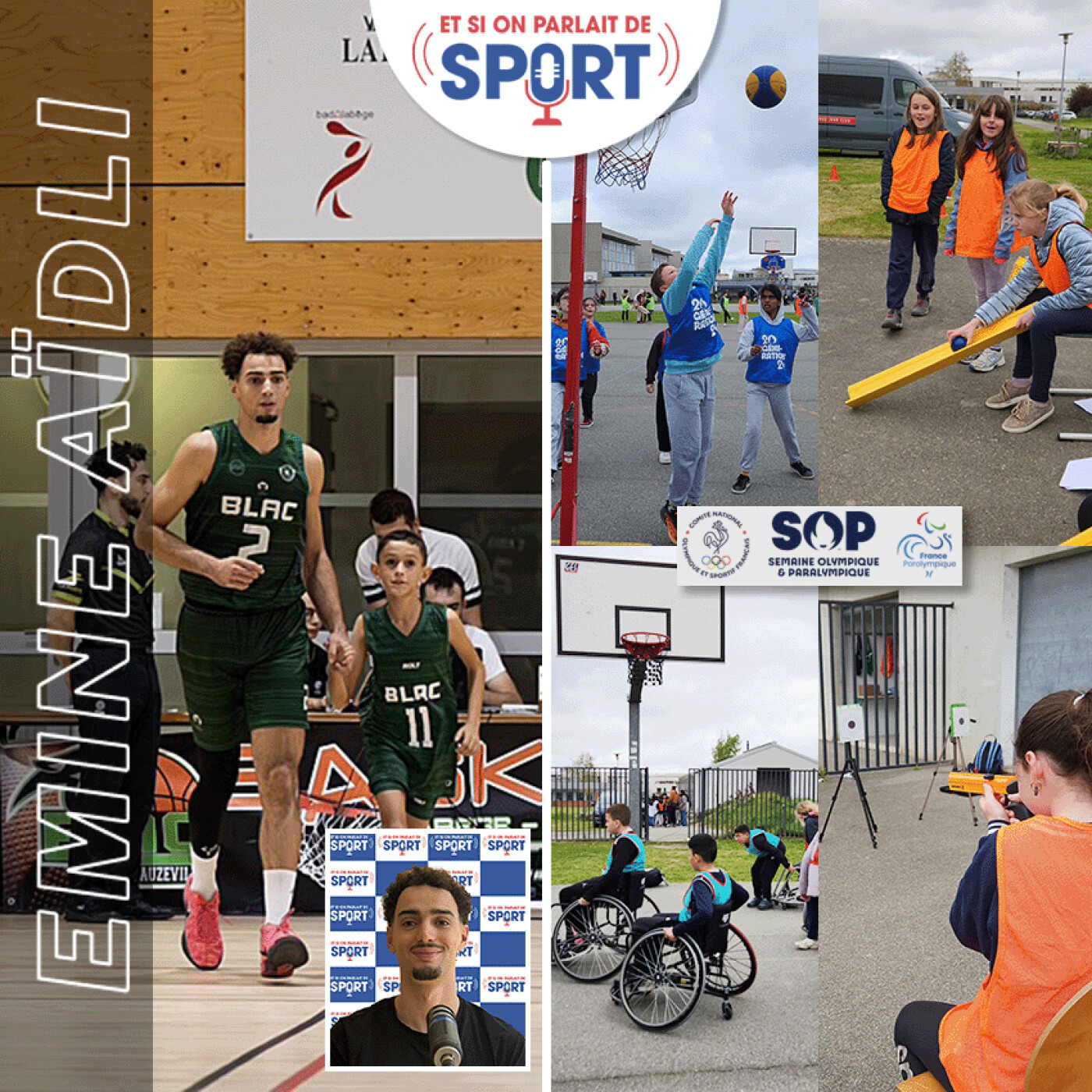 Emission N°148 - Basket et Semaine Olympique et Paralympique 2026 episode artwork
