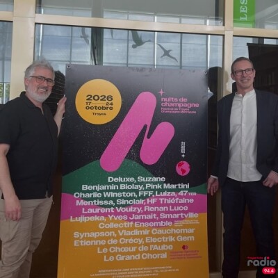 L'INVITÉ DU 6/9 - La 39e édition du Festival Nuits de Champagne avec Michael Scherer cover