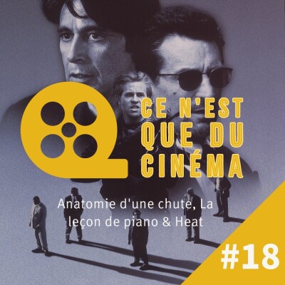 Anatomie d'une chute, La leçon de piano, Heat, The Power of the Dog & Paradise cover