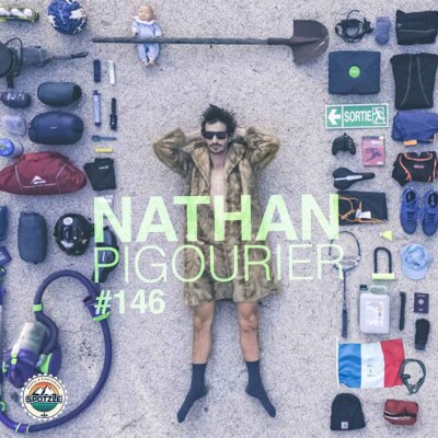 Episode 146 - Nathan Pigourier - Aller au Cap Nord à vélo sans argent (et en hiver) ! cover