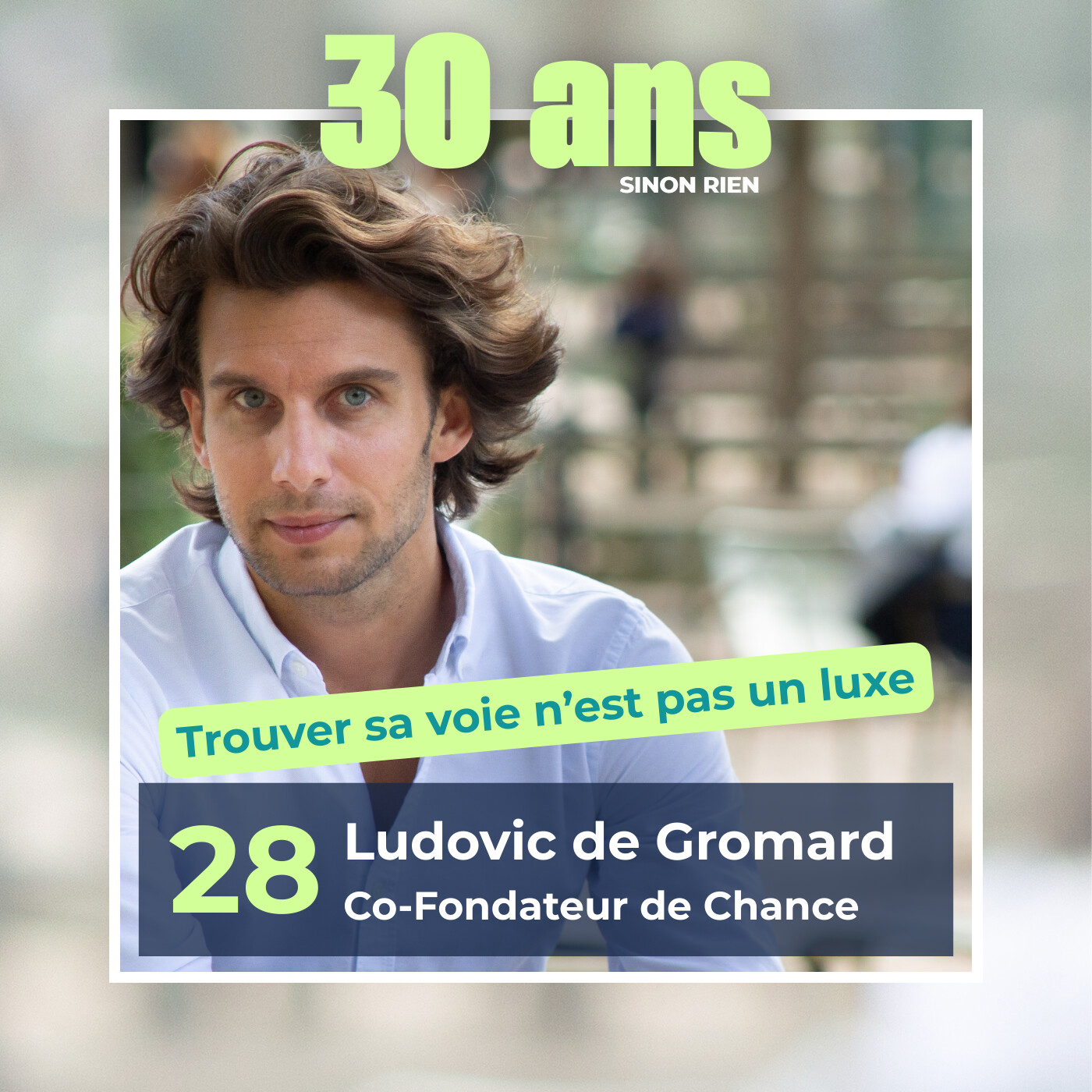 Épisode 28 - Ludovic de Gromard - Comment changer de vie professionnelle ? episode artwork