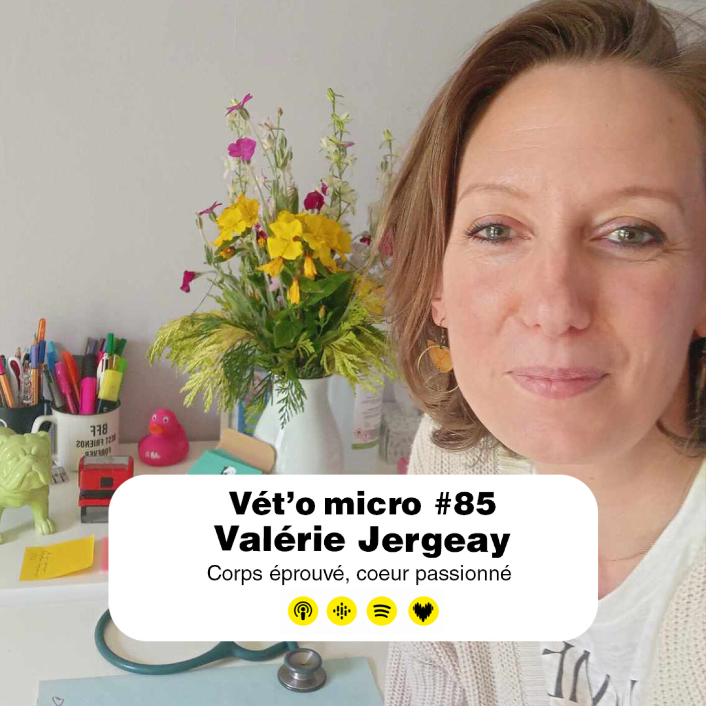 Épisode #85 - Valérie Jergeay : Corps éprouvé, coeur passionné