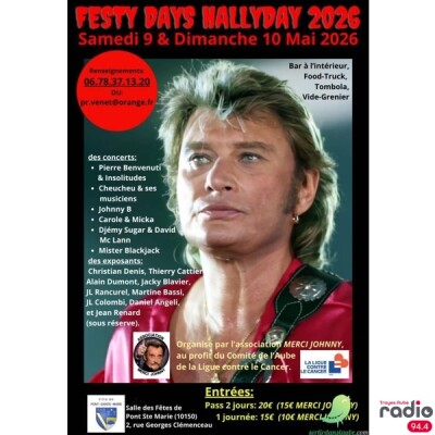 LES INVITÉS DU 6/9 - Le Festy Days Hallyday avec Alice Humberset et Pascal Venet cover