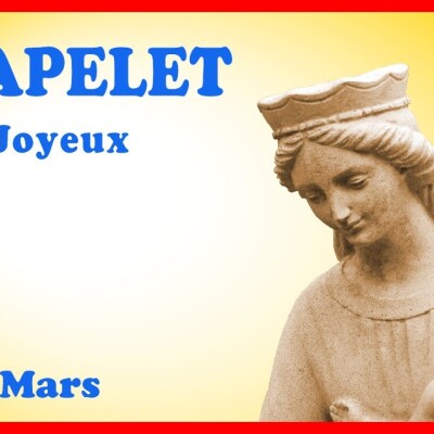 CHAPELET 🙏 Samedi 16 Mars - Mystères Joyeux #carême cover