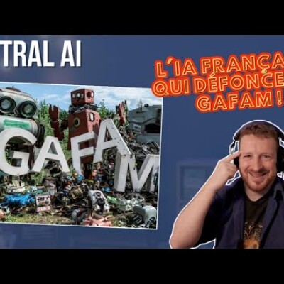 Mistral AI : L'IA Française qui défonce les Gafam ! cover
