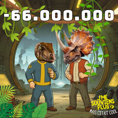 -66.000.000 - L'année où on est des dinosaures cover