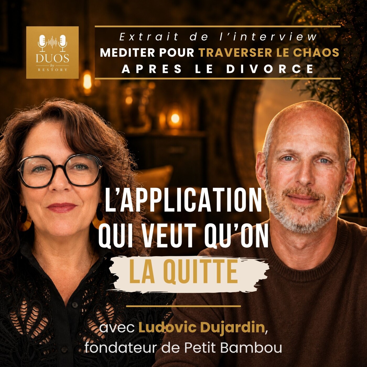 Méditer, poser son téléphone, revenir à soi | Extrait de l'épisode avec Ludovic Dujardin de Petit Bambou