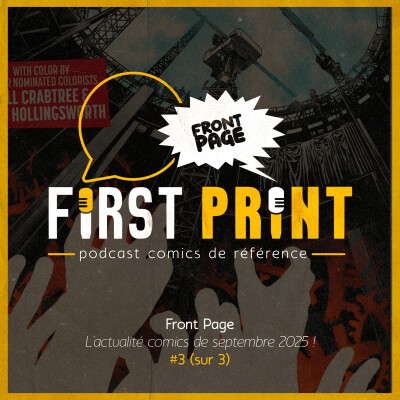 Front Page : l'actualité comics de septembre 2025 #3 (sur 3) ! cover