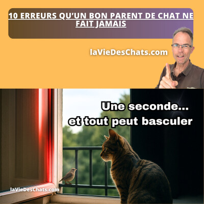 10 ERREURS FATALES AVEC VOTRE CHAT (LA 7ᵉ COÛTE CHER) cover