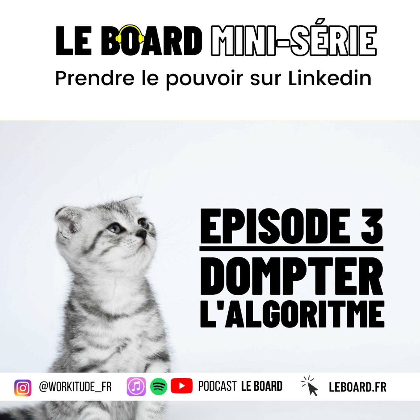 Mini-série - Prendre le pouvoir sur Linkedin - E3 🐯 Dompter l'algorithme