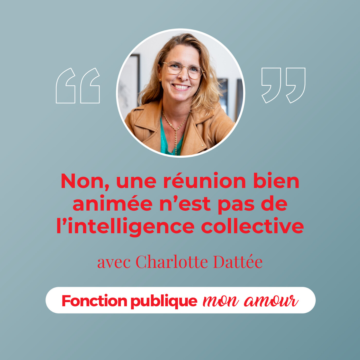Non, une réunion bien animée n’est pas de l’intelligence collective avec Charlotte Dattée