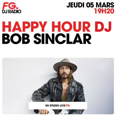 HAPPY HOUR DJ : BOB SINCLAR cover
