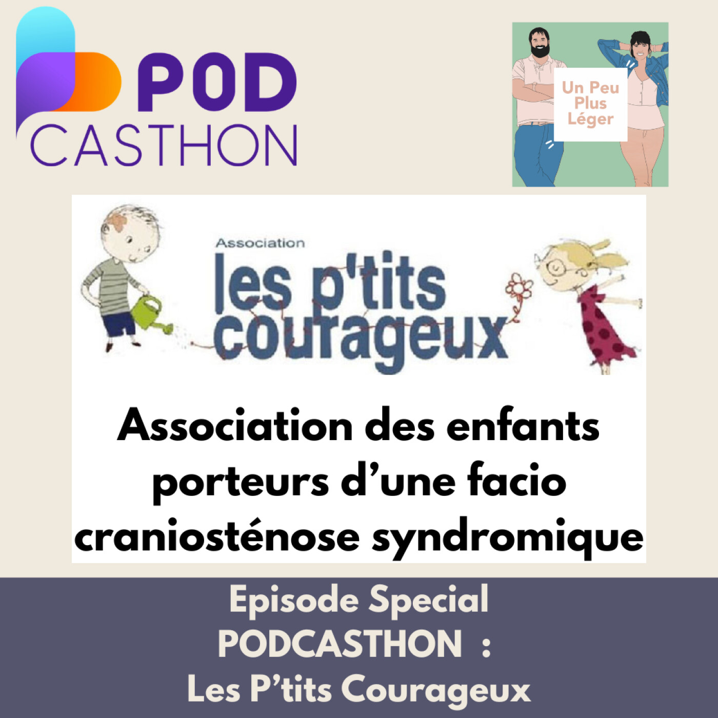 Episode spécial Podcasthon 2026 :  Les P'tits Courageux avec Laetitia Dos Reis Graca