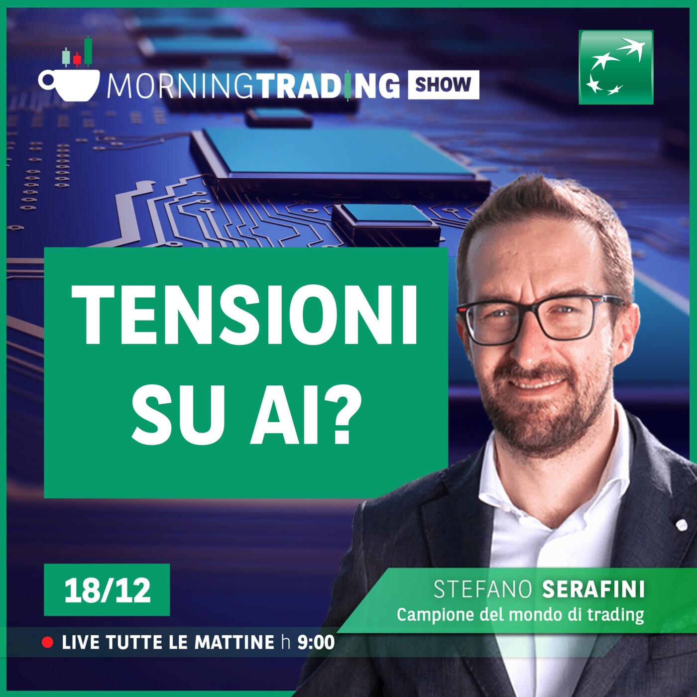 Tensioni su AI? - Morning Trading Show episode artwork