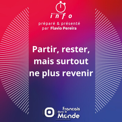 Partir, rester, mais surtout ne plus revenir cover