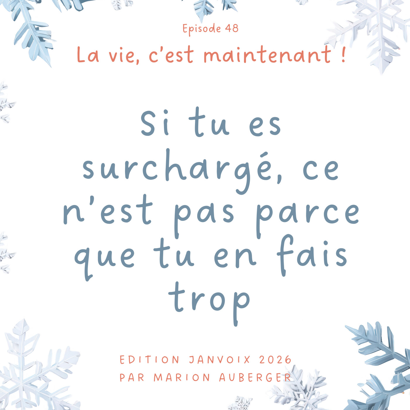 La vie c\'est maintenant !