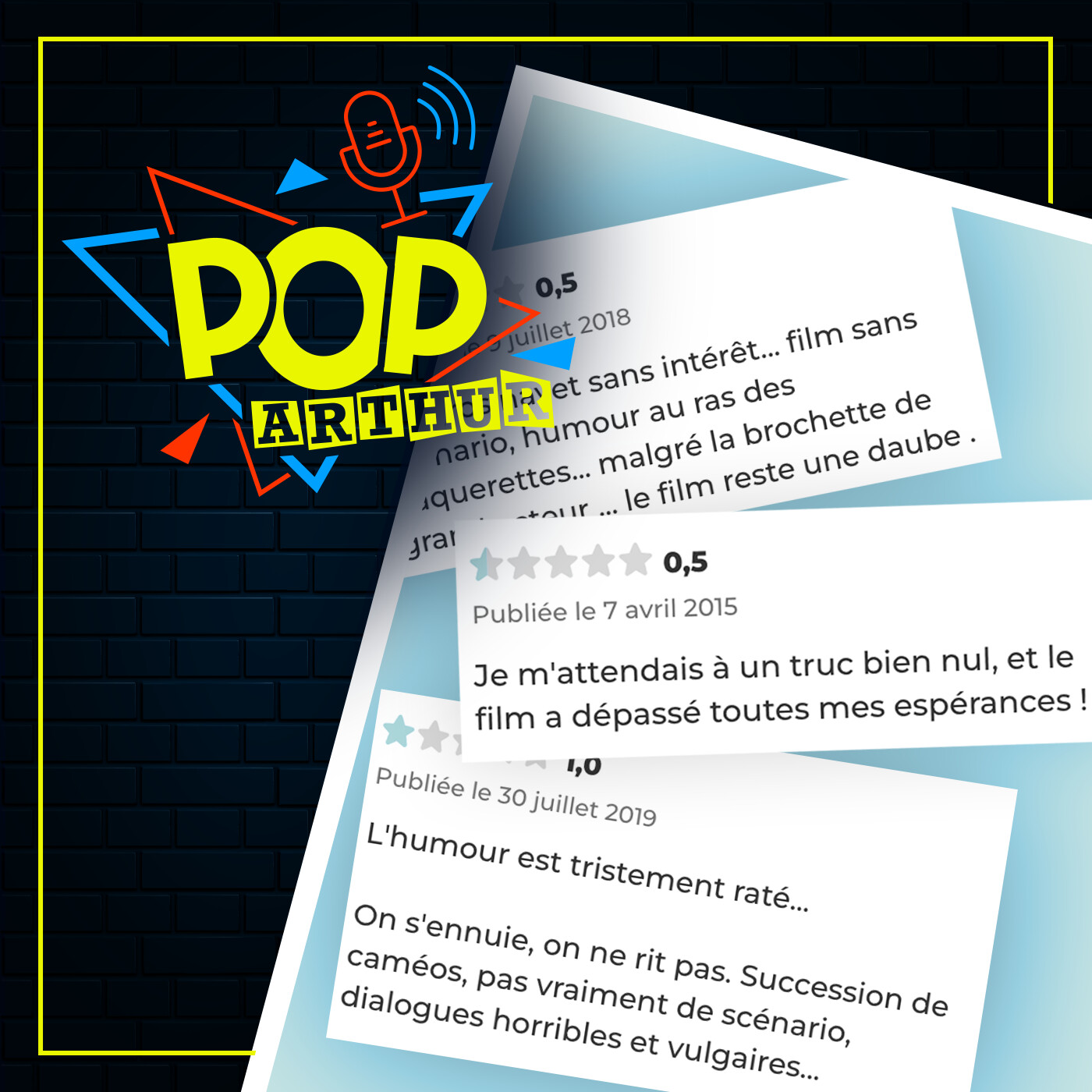 Pop Arthur #64 - Les films honteux (qu'on est les seuls à aimer)