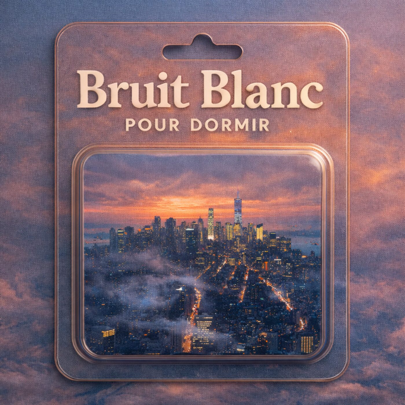 1 H Bruit Blanc relaxant pour DORMIR | Son de nuit en haut de la ville